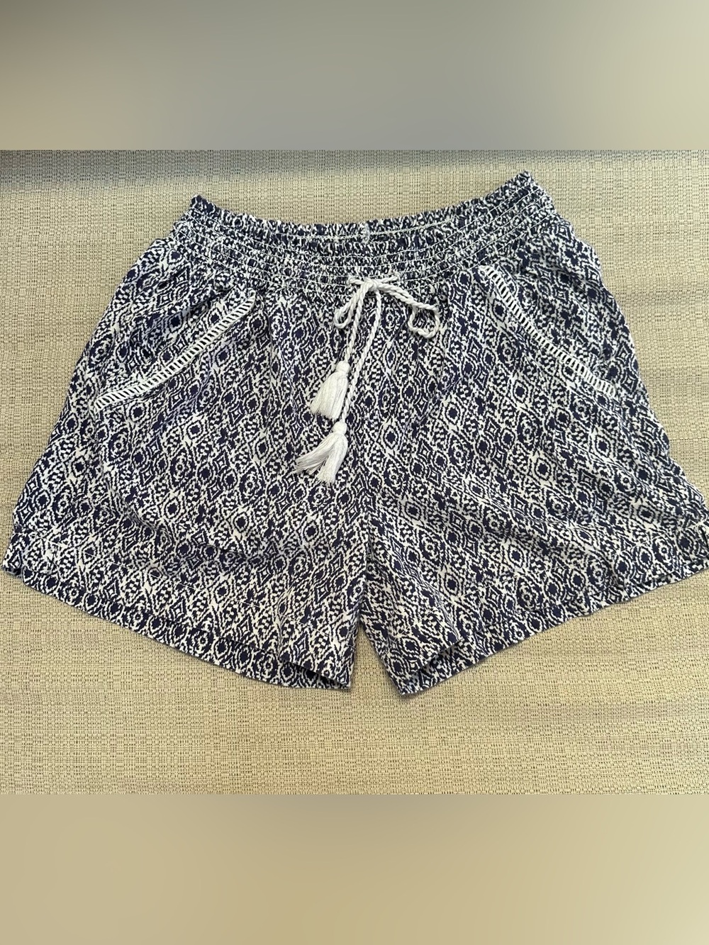 Briggs Linen-Blend Drawstring Shorts